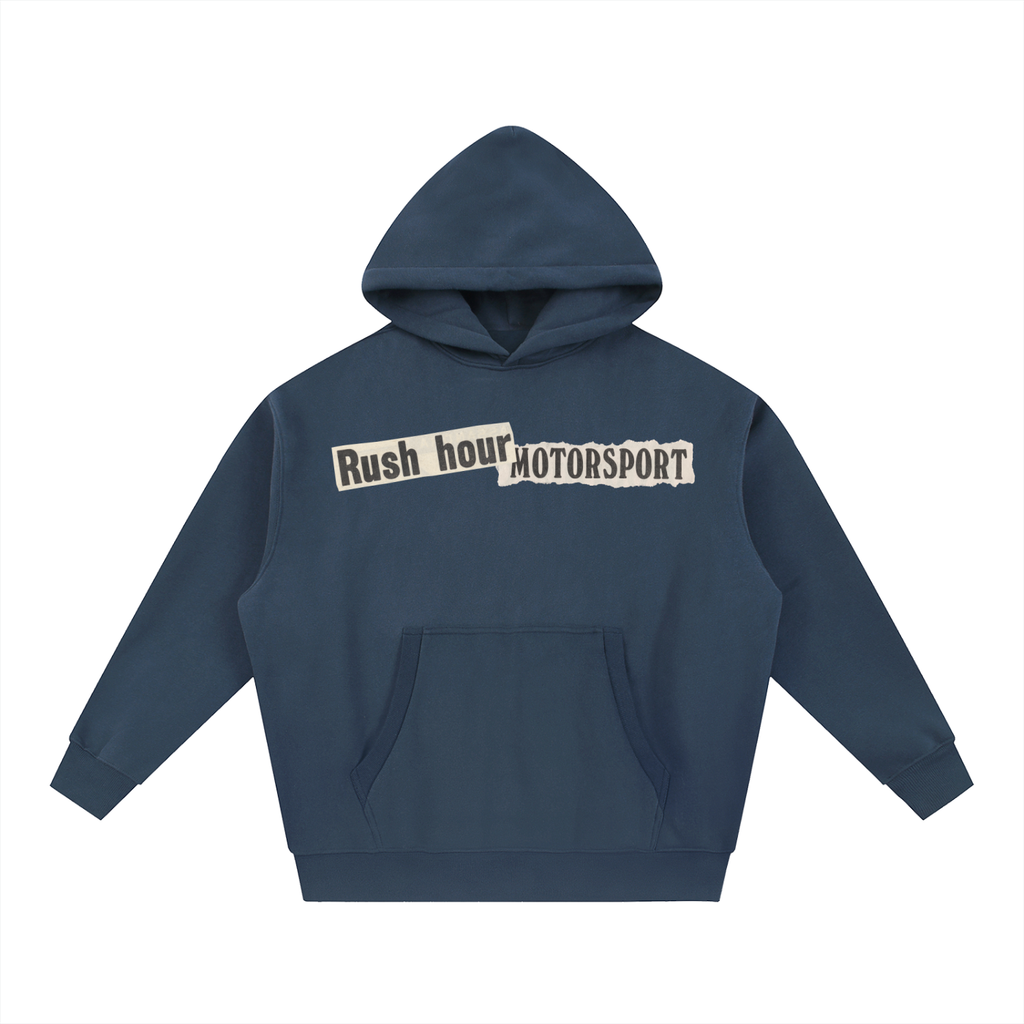 Essential Oversized Boxy Fit Fleece Hoodie