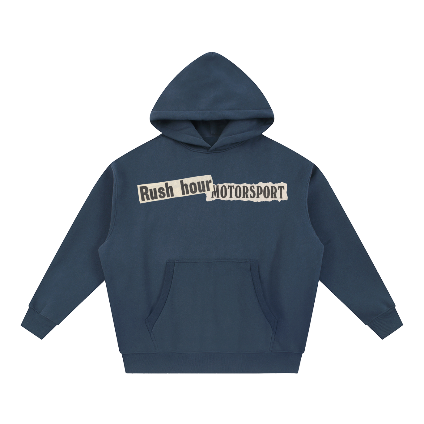 Essential Oversized Boxy Fit Fleece Hoodie