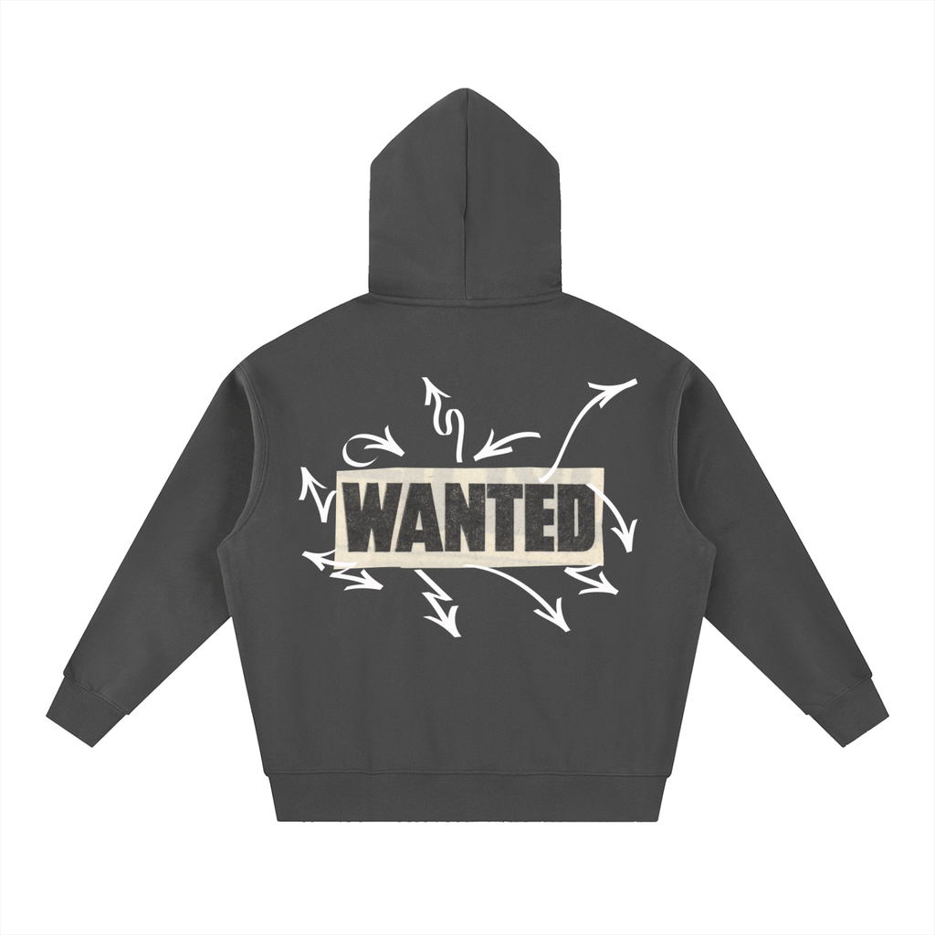 Essential Oversized Boxy Fit Fleece Hoodie