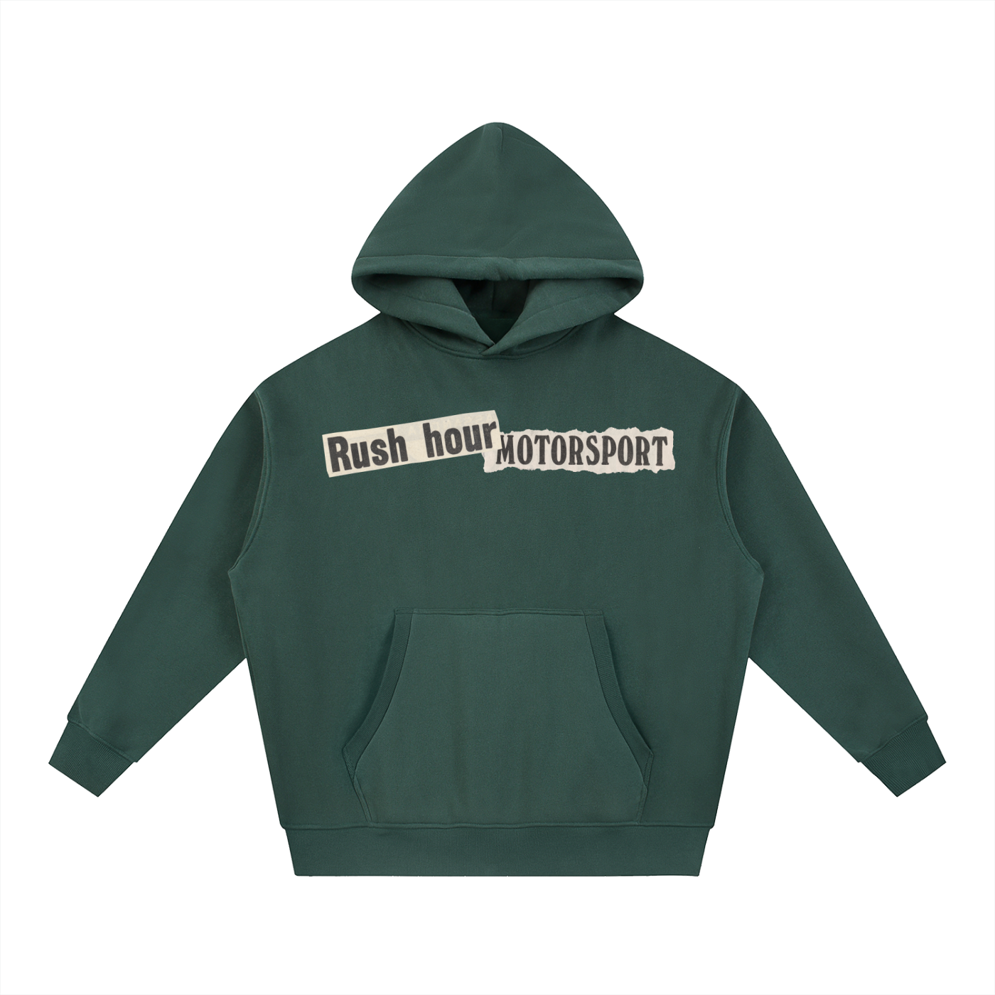 Essential Oversized Boxy Fit Fleece Hoodie