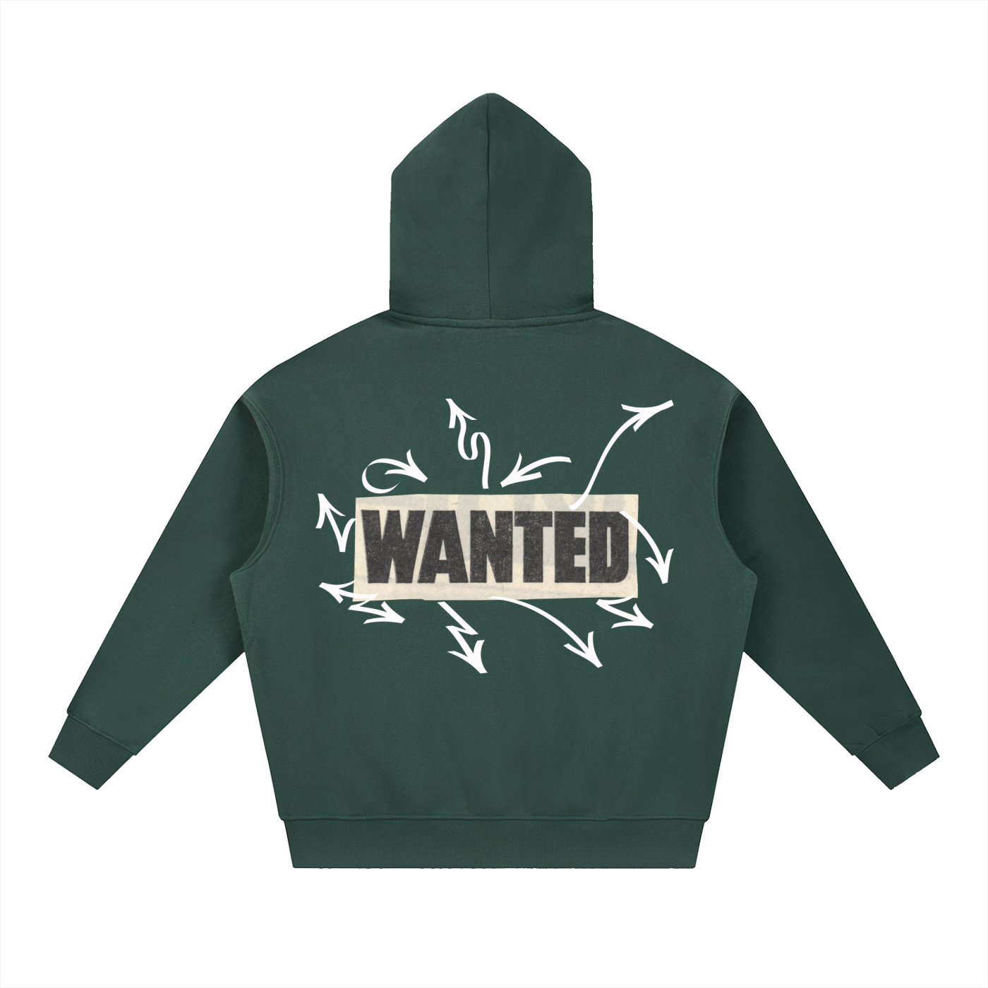 Essential Oversized Boxy Fit Fleece Hoodie