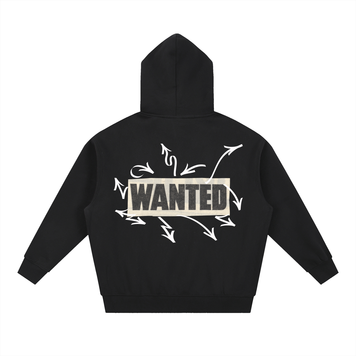 Essential Oversized Boxy Fit Fleece Hoodie