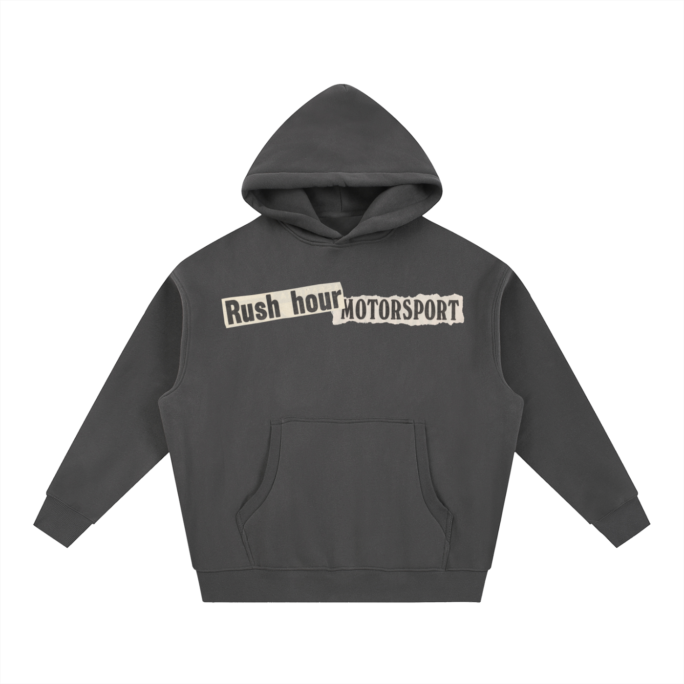 Essential Oversized Boxy Fit Fleece Hoodie