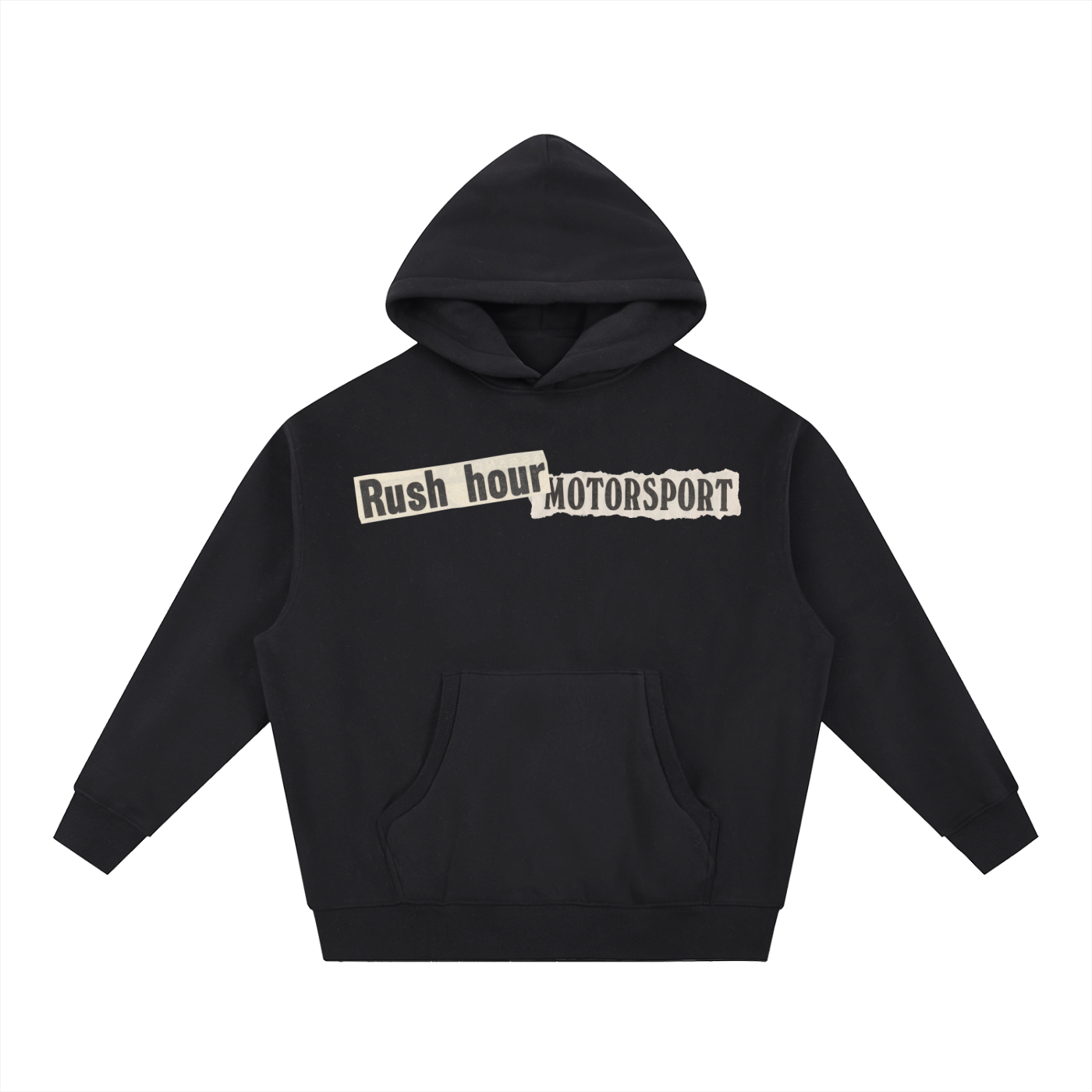Essential Oversized Boxy Fit Fleece Hoodie