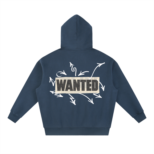 Essential Oversized Boxy Fit Fleece Hoodie